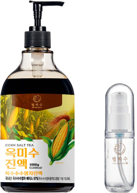 별하수 97% 옥수수수염차 진액 옥미수 1000g, 1개, 1kg