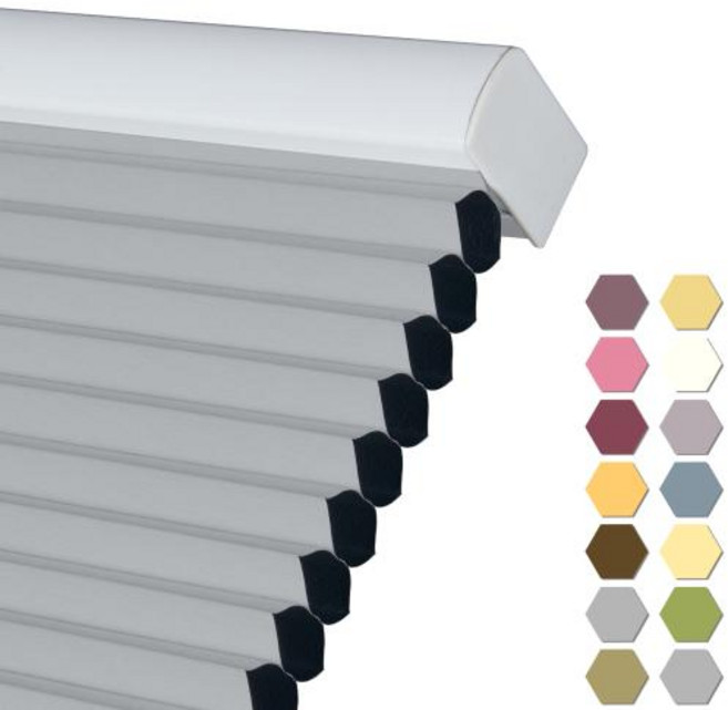 무타공블라인드 못없이설치 압축봉커텐 Persilux-맞춤형 무선 블라인드 셀룰러 허니콤 쉐이드 방수 100 암막 가정용 열