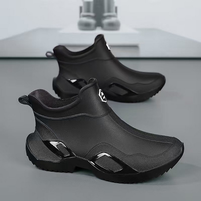 YANGTA 야외 가벼운 논슬립 남자 레인부츠 패션 남자 레인부츠 작업용 낚시화 QZ-19