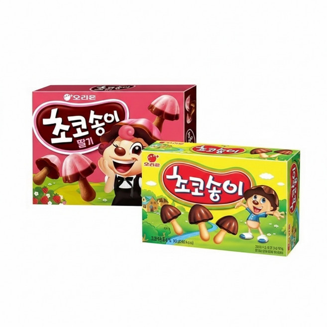 오리온 초코송이 딸기 x 10개 + 초코송이 10개
