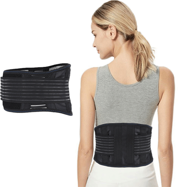 유큐어 자가발열 허리 보호대 복대, 1개