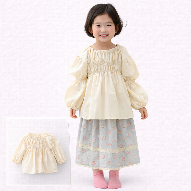 여아 블라우스 세트상하복 세련된 키즈룩 아동 외출복 유아
