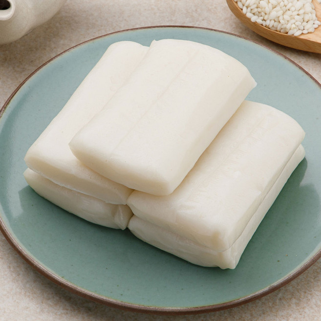 [시루조아] 우리쌀 굳지않는 흰 절편 700g/갓 뽑은 떡 맛 담백 고소/개별포장, 70g, 10개