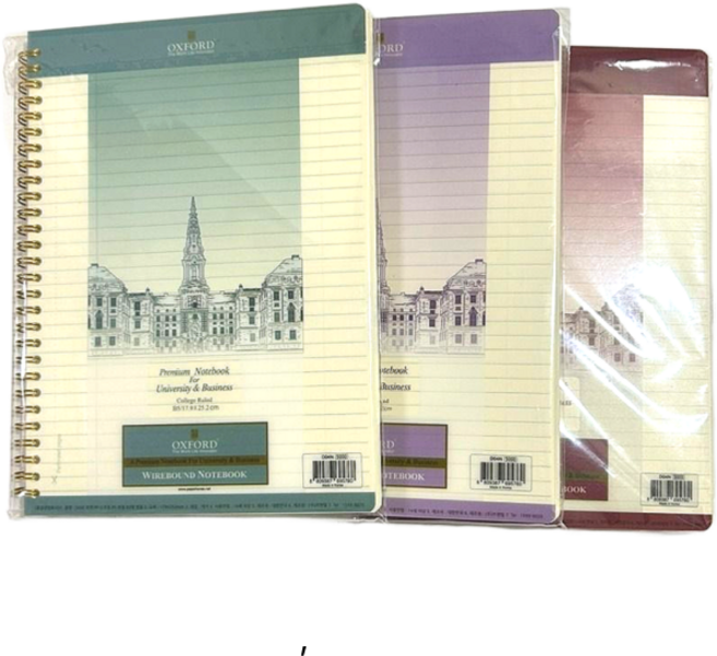 옥스포드 좌철 포켓 절취 스프링노트 A4 100매 (리갈패드 포함) 낱권