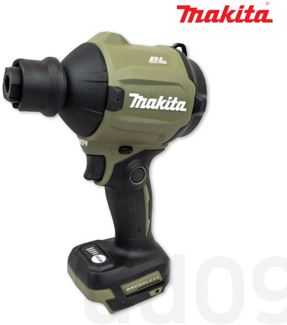 마끼다 DAS180ZO 18V 충전더스트건 본체(베어툴) 올리브색 청소 송풍 공기주입, 1개