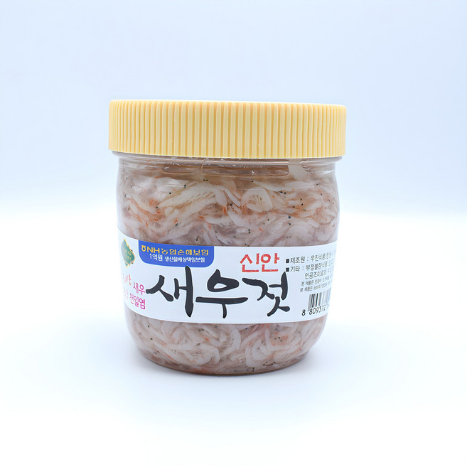 신안 새우젓 국산 추젓 김장용 첨가물없음, 1개, 500g