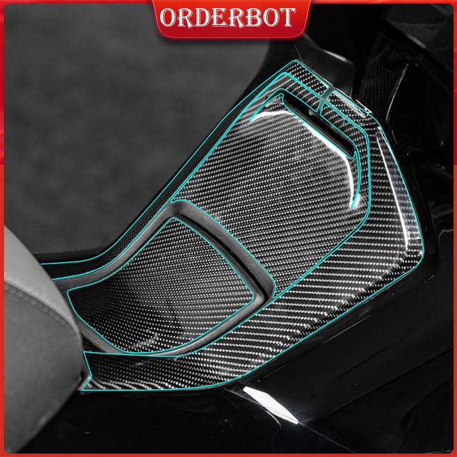 오더봇 포르자 forza 카본 무늬 스티커 데칼 스크레치 방지 보호 패치, 타입H, 1개