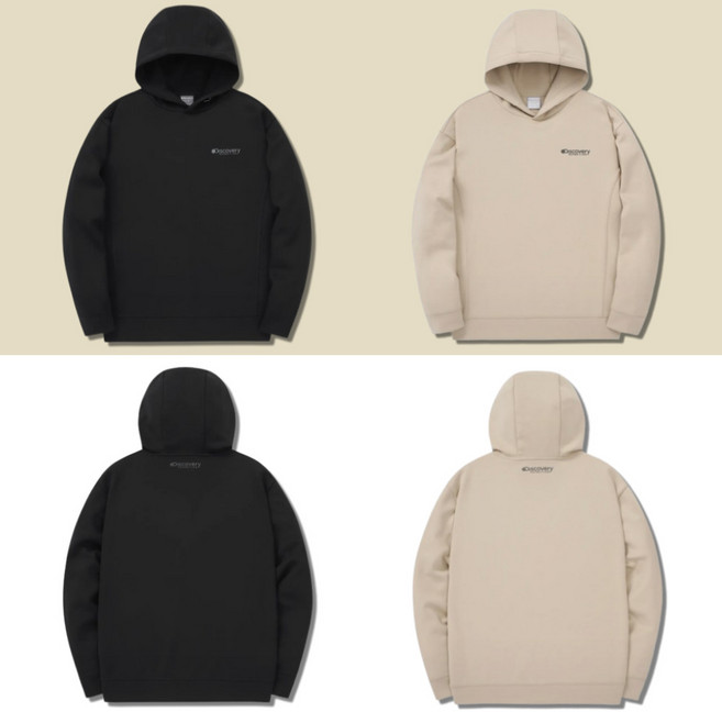 (국내매장정품) 디스커버리 남성 베이직 후드티 긴팔 신축성 소재 스포츠활동 편안함 쾌적함 아웃도어 등산 스포츠활동 봄 가을 간절기 내장형 스트링 티셔츠