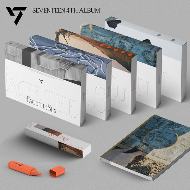 세븐틴 핫 HOT 정규 4집 노래 앨범 페이스 더 선 SEVENTEEN FACE THE SUN 4TH ALBUM 에스쿱스 정한 조슈아 준 호시 원우 우지 디에잇 민규 도겸 굿즈, EP.1 Control ver, 포스터받지않음