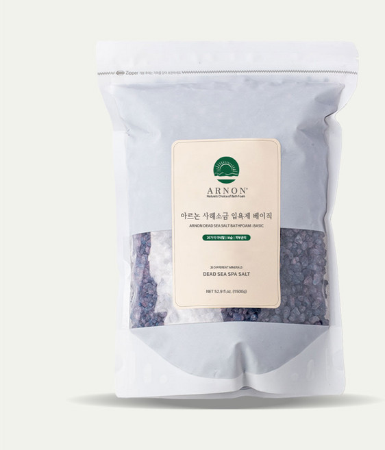 아르논 사해소금 입욕제 베이직 라벤더, 1.5kg, 1개
