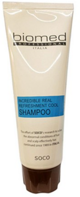 바이오메드 프로페셔널 리얼 리후레쉬먼트 쿨 샴푸 휴대용, 100ml, 7개