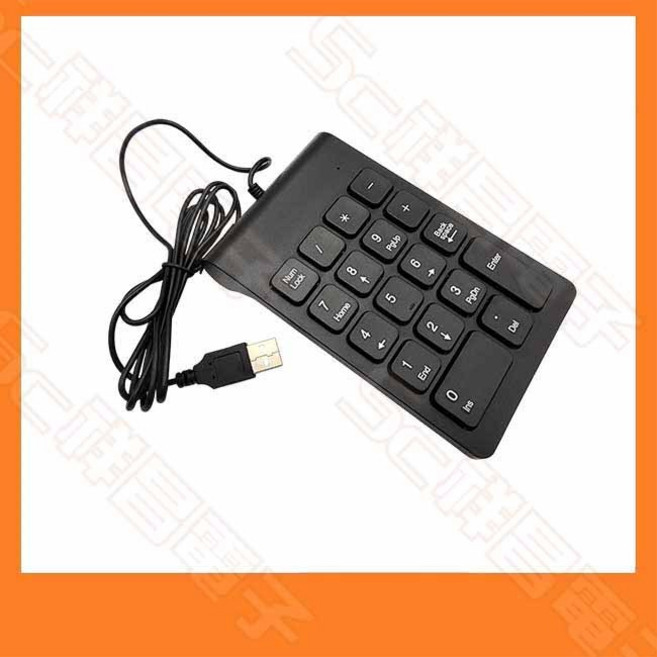 祥昌電子 i-gota KB-07 輕巧數字鍵盤 有線 Mini USB 薄型設計