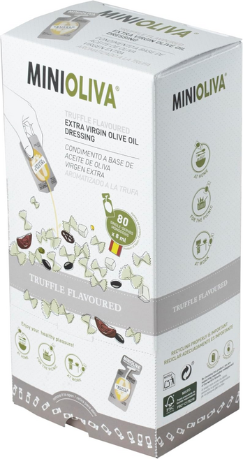 알칼라 미니 올리바 일회용 트러플향 엑스트라버진 올리브오일 8ml 80개입, 80개