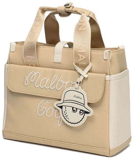 골프 토트백 손가방 그린 뉴 베이직 파우치 핸드백, A. 메인 사진  오프 화이트