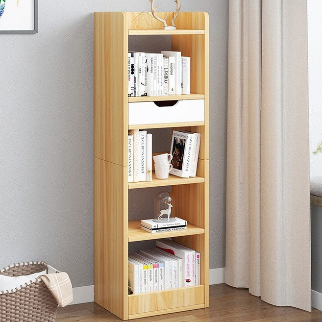 가팡 원목 캐비닛 5단 책장, 6번 우드