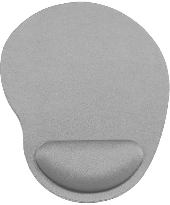 머니풀 메모리폼 마우스패드, 매트 그레이, 4개