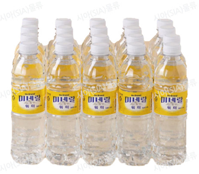 노브랜드 미네랄 워터 먹는 샘물 생수 500ml X 20개 이마트