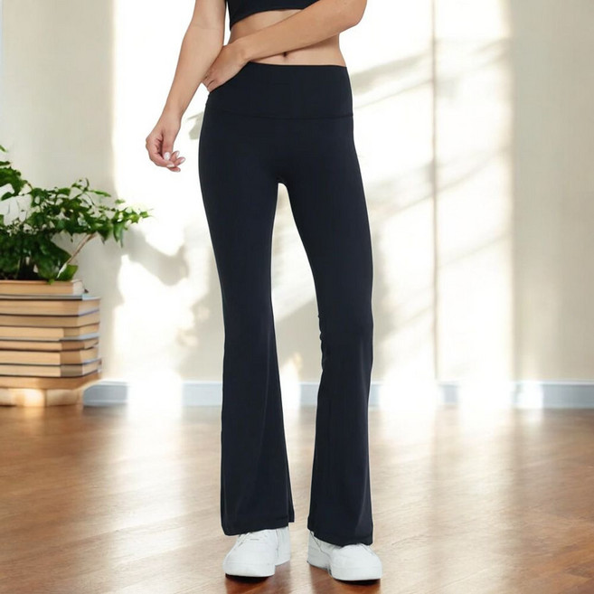 소프트홀릭 여성 부츠컷 필라테스 레깅스