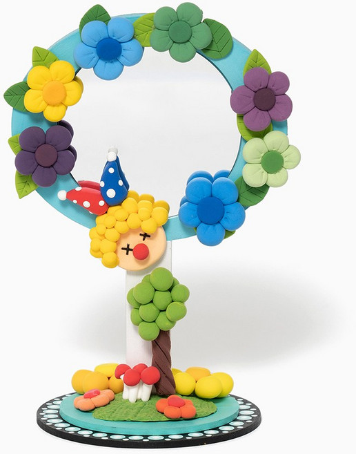 민화샵 폼클레이 탁상 거울 만들기