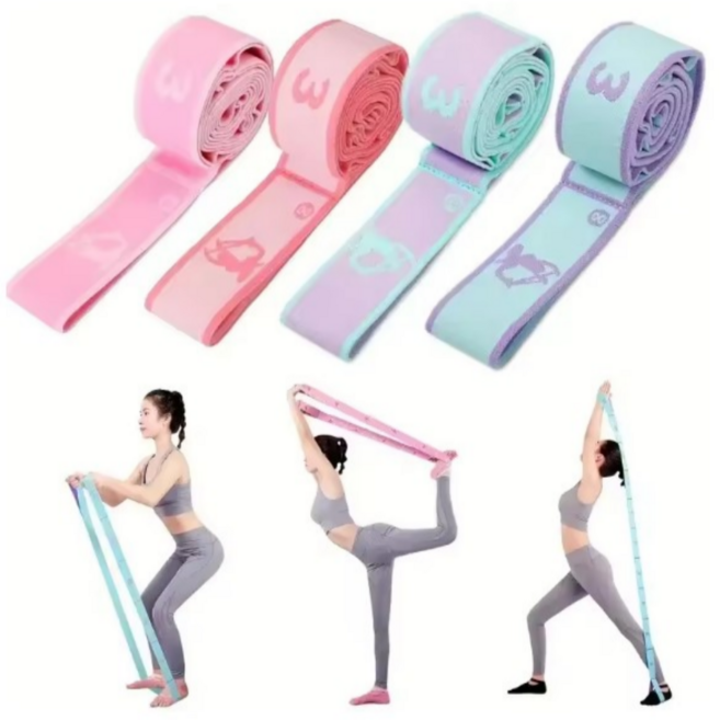 케이옵티마 스트레칭 근력강화 요가밴드, 1개, 06.사파이어블루