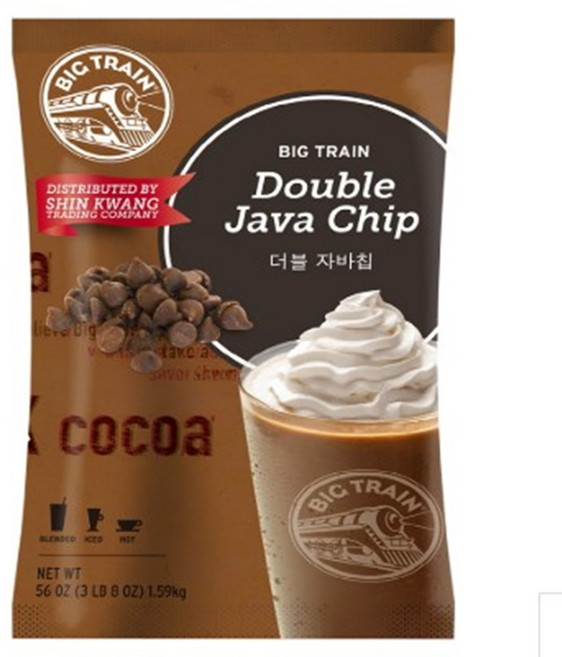 빅트레인-더블자바칩1.59kg x2, 1.59kg, 1개입, 2개, 1.59kg