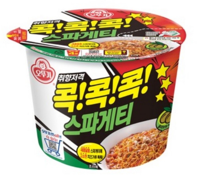 오뚜기콕콕콕 스파게티, 120g, 48개