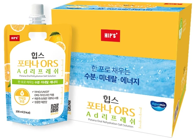 힙스 포타나 ORS Ad 리프레쉬, 10개, 100ml - 쿠팡