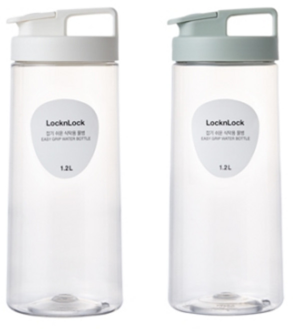 락앤락 잡기쉬운 물병 3p, 화이트, 1.2L, 3개