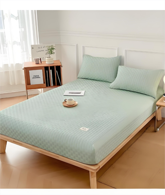 아라자 매트리스 커버 진드기차단 방수 침대 커버 먼지없는 알러지케어 향균 OEKO-TEX 인증 사계절 통기성 매트리스커버, 2화이트