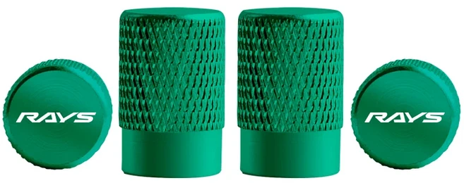 RAYS 로고 Toyota Honda Suzuki Acura Lexus Mitsubishi Mazda 스바루 자동차 밸브 캡 휠 타이어 에어 타이