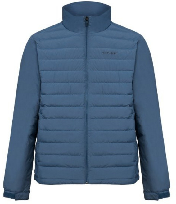 [아이더]이월상품 오리털 충전재를 사용한 간절기용으로 소매와 어깨 부분 습도에 강한 볼패딩 적용한 소프트한 립소재의 POP 에센셜 남성 슬림 다운 자켓 DMP26581(GB)