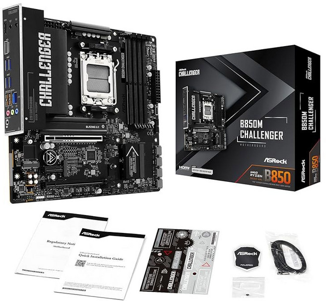 ASRock AMD B850i WiFi 6E 소켓 AM5 Ryzen 9000 /8000 /7000 시리즈 DDR5 8200 OC MHz 128GB 미니 ITX 마더보드 M 2 SA, Micro ATX, ProA WiFi