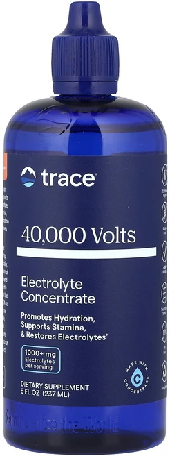 Trace 트레이스 일렉트로라이트 40 000 볼츠 237ml 리퀴드 영양제 건강보조식품, Trace 트레이스 일렉트로라이트 40,000 볼츠 2, 1개 - 쿠팡