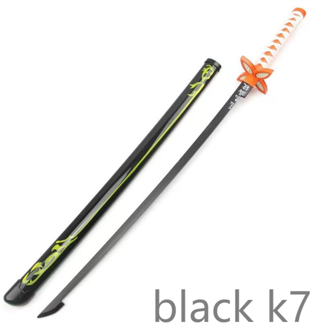 코스프레 검 일륜도 칼 목검 42종 75cm 104cm 거치대 포함, 12_쿄쵸 시노A M-75cm