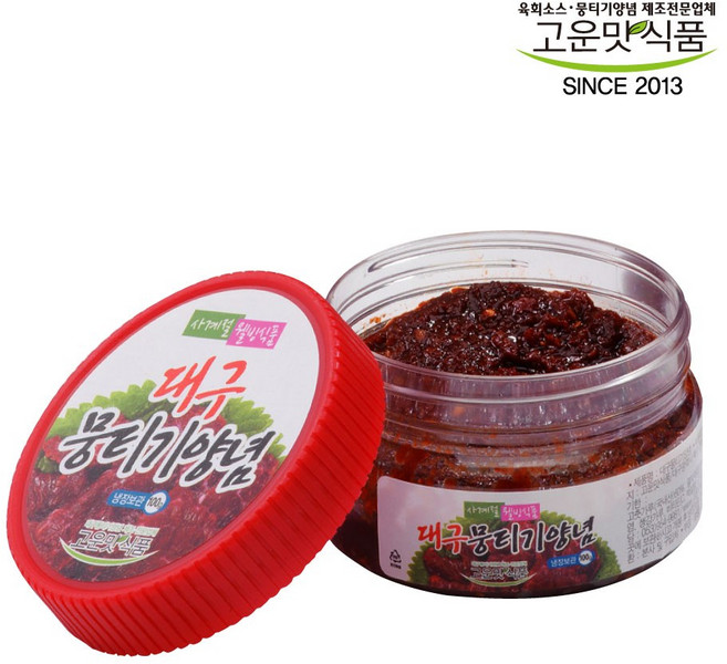 고운맛식품/대구뭉티기양념소스100g, 100g, 1개
