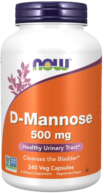 나우푸드 D-마노스 500mg 베지 캡슐, 240정, 1개
