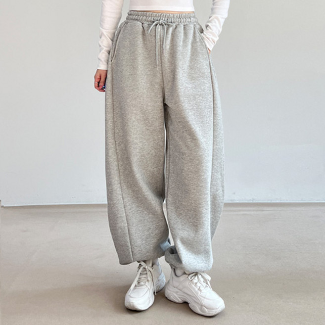 걸즈팩토리 여성용 카바옆다트조거 오버핏 밴딩 트레이닝 팬츠 바지 국내제작