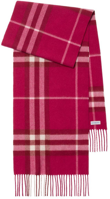 버버리 체크 캐시미어 스카프
