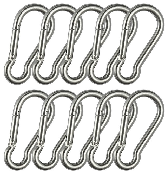 캠프웨이 스텐 비너 SUS304, 10개, 실버