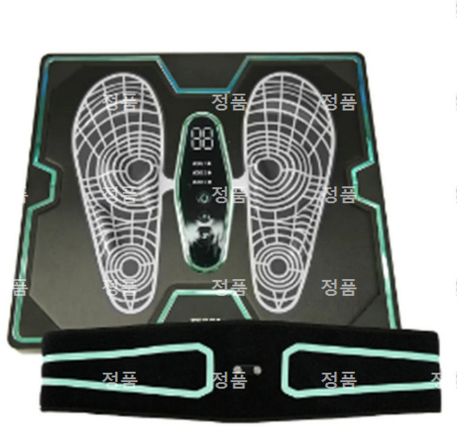 제스파 ZP5331 익스트릭 무선 마사지기 발 복부 허리 안마기 충전식 무선 마사지 EMS 지압 마사지기