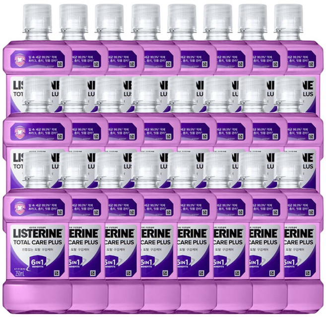 리스테린 토탈케어 플러스 250ml x24
