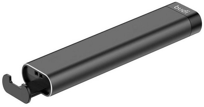 BUDI 다기능 USB C 허브 3 0 어댑터 5Gbps 데이터 전송 SD TF SIM 카드 보관함 노트북용 전화 거치대, 01 black, 01 black