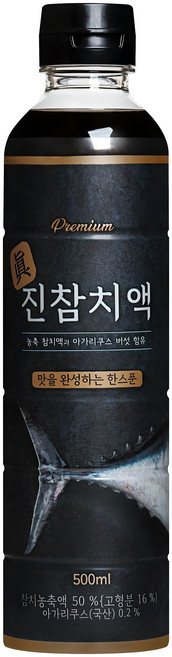 서림식품 프리미엄 진참치액, 500ml, 1개