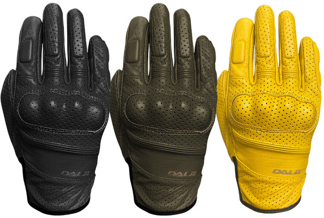 달리즈 클래식 레더 오토바이 글러브 바이크 장갑 DBG-04, DBG-04/카키