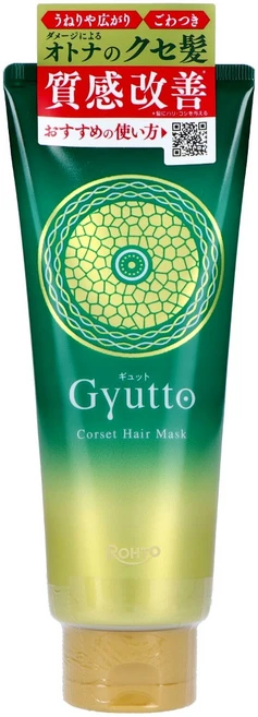 로토제약 Gyutto 귯토 코르셋 헤어 마스크 200g, 1개, 200ml - 쿠팡