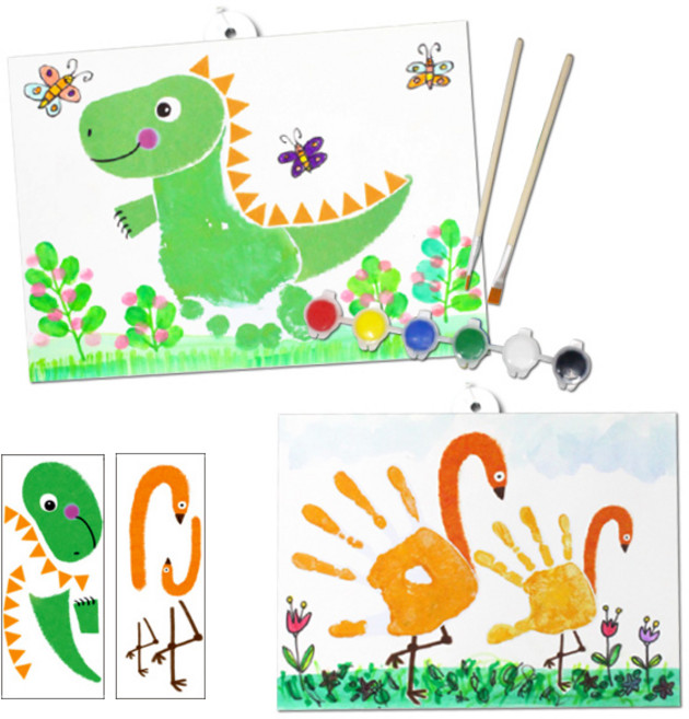 손도장 발도장 액자 (10인용), 6. 펭귄