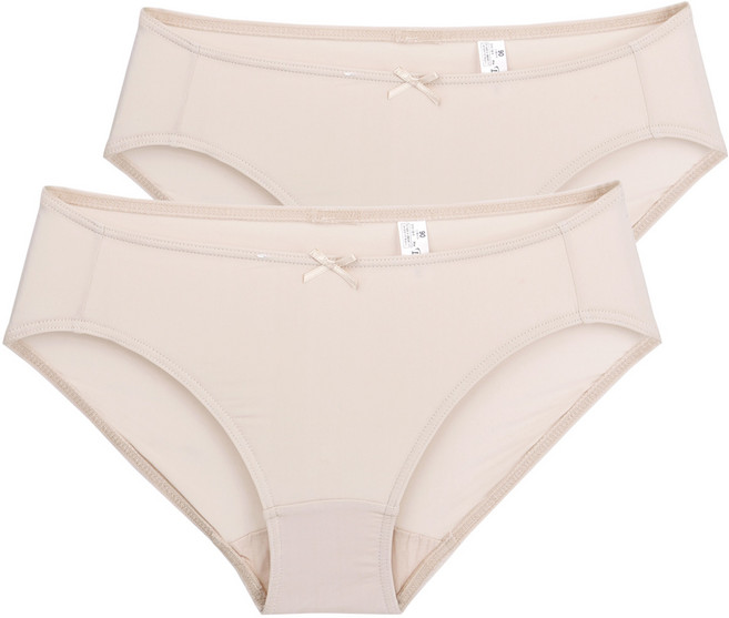 블루비비by비비안 베이직 스판 삼각팬티 2매