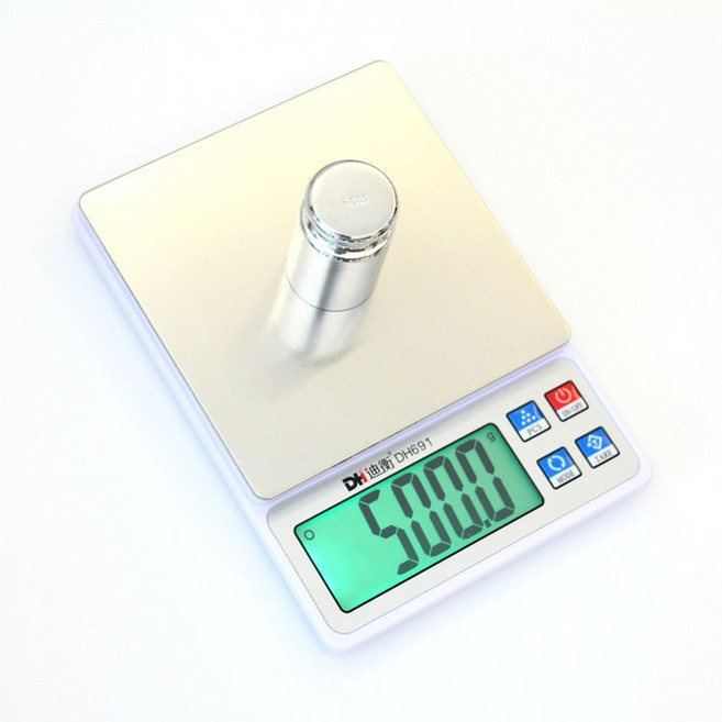 주방 전자저울 0.01g 0.1g 차잎 정밀 계량용, DH777 스몰 3kg/0.01g 트레이