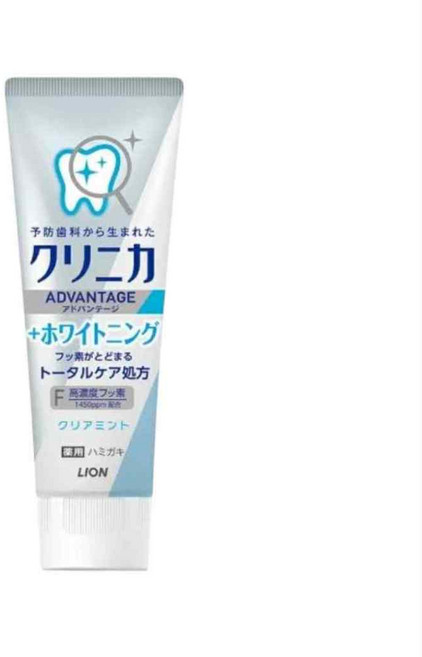 LION 獅王 固齒佳酵素極致亮白牙膏 薄荷, 1個, 130ml