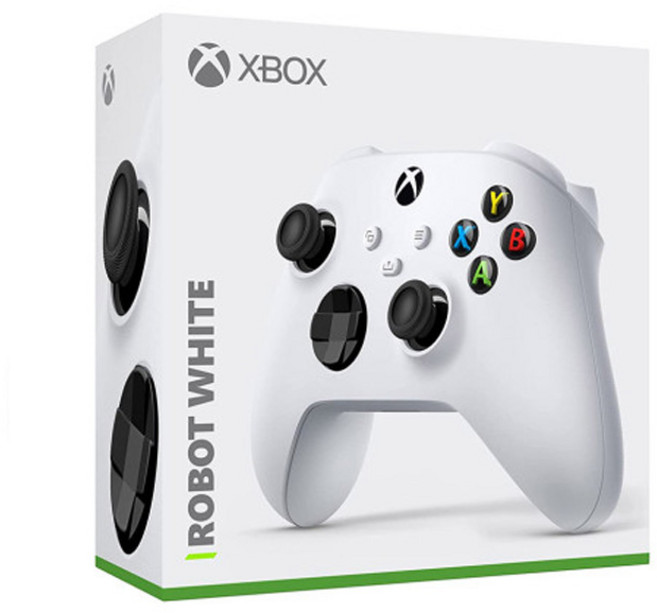 XBOX 블루투스 컨트롤러 4세대 로봇화이트 새제품, 1개
